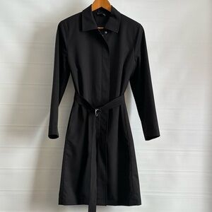 Holt Renfrew long belted jacket